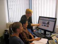 Our Sales Team composed of Michela Ludwig, Heidi Casutt und Carmela M&uuml;ller (f.l.t.r.)