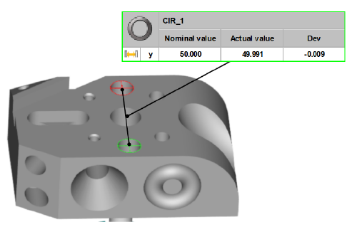 Display connection lines between elements